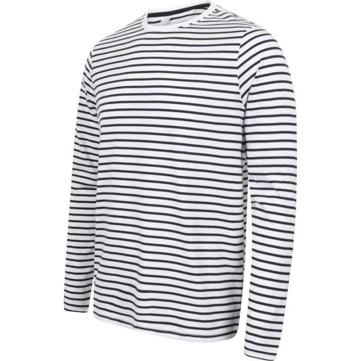 T-shirt rayé manches longues