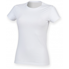 T-shirt femme col rond Skinni Fit (2)