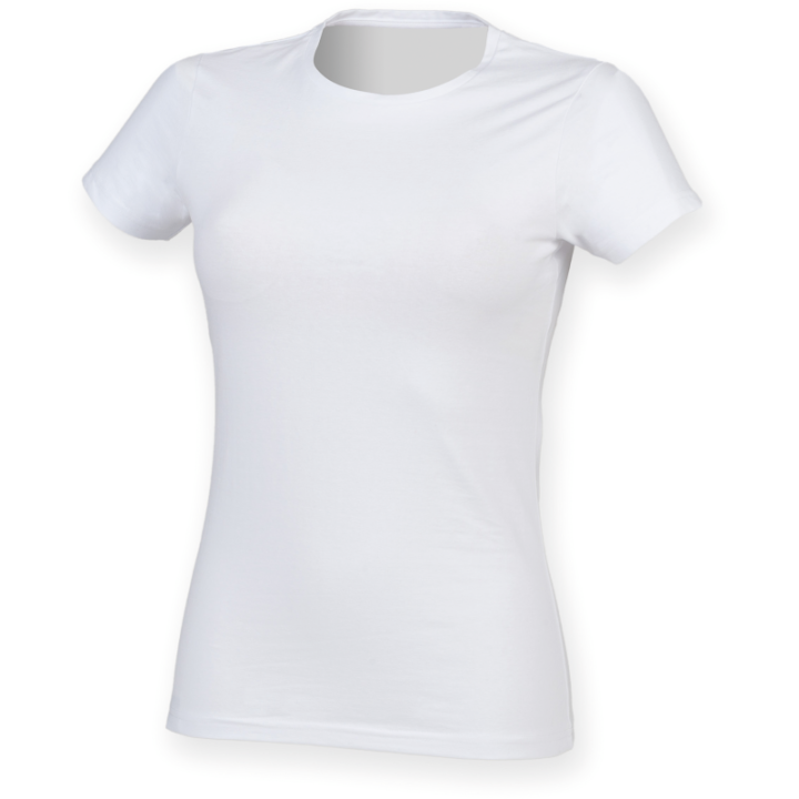 T-shirt femme col rond Skinni Fit