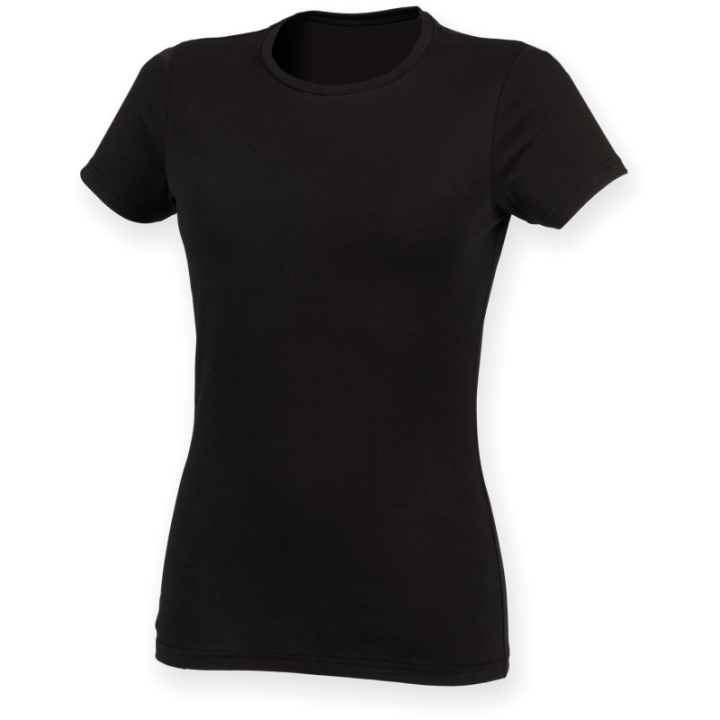 T-shirt femme col rond Skinni Fit