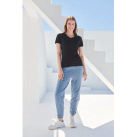 T-shirt femme extensible col V Skinni Fit