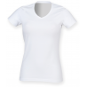 T-shirt femme extensible col V Skinni Fit