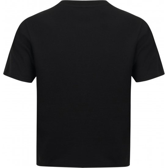 T-shirt court coupe carrée femme
