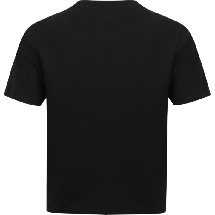 T-shirt court coupe carrée femme