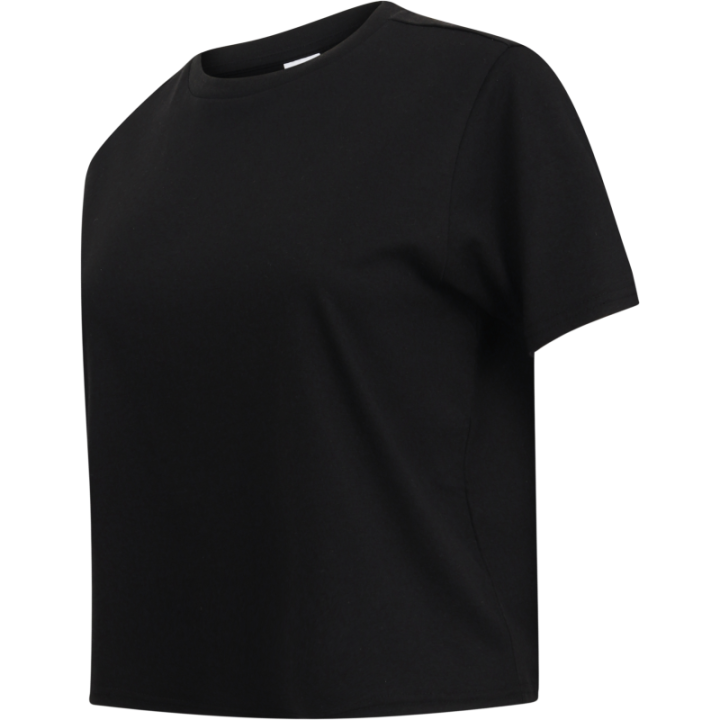 T-shirt court coupe carrée femme
