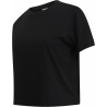 T-shirt court coupe carrée femme