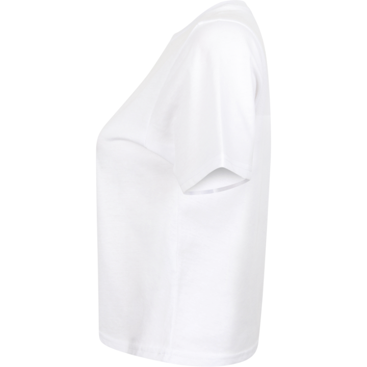 T-shirt court coupe carrée femme