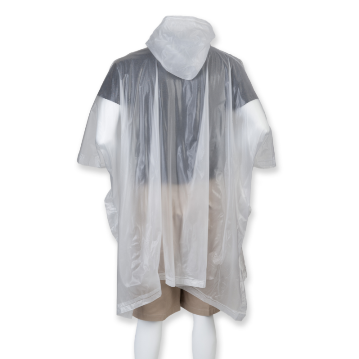 Poncho pliable et léger en PVC