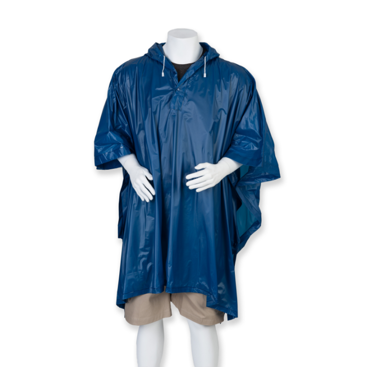 Poncho pliable et léger en PVC