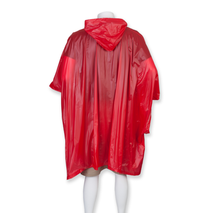 Poncho pliable et léger en PVC