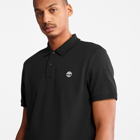 Polo coton piqué bio manches courtes