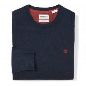 Pull coton bio col rond williams river Timberland
