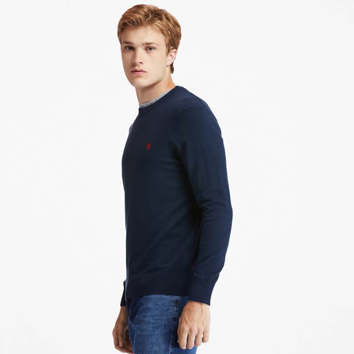Pull coton bio col rond williams river Timberland