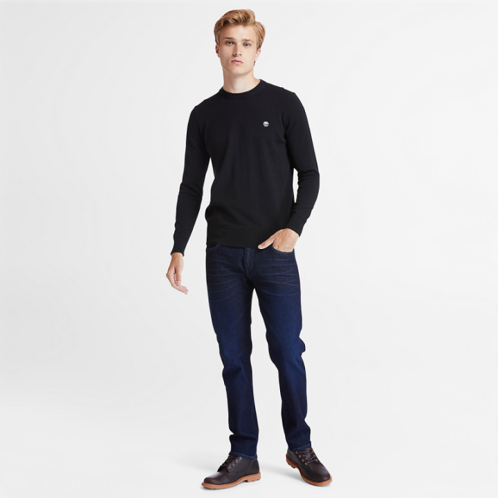Pull coton bio col rond williams river Timberland