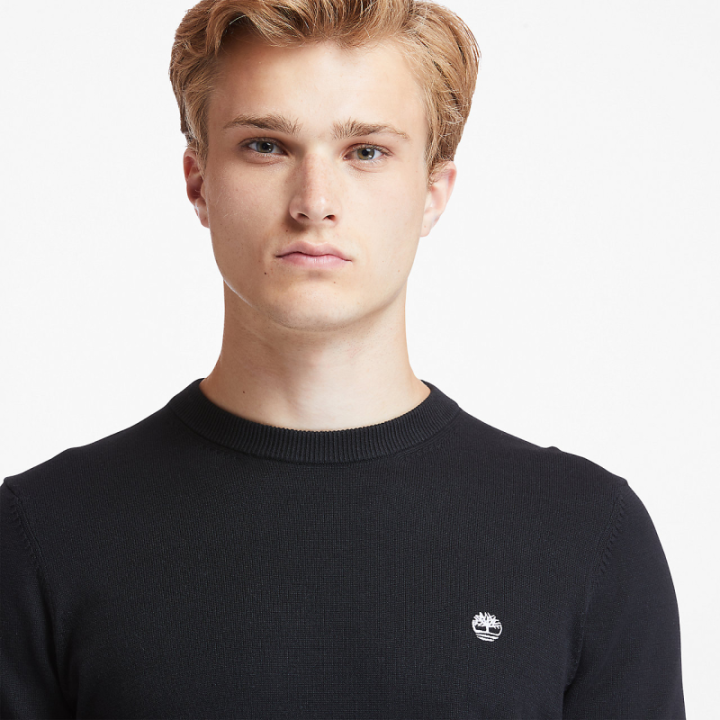 Pull coton bio col rond williams river Timberland