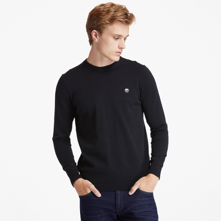 Pull coton bio col rond williams river Timberland