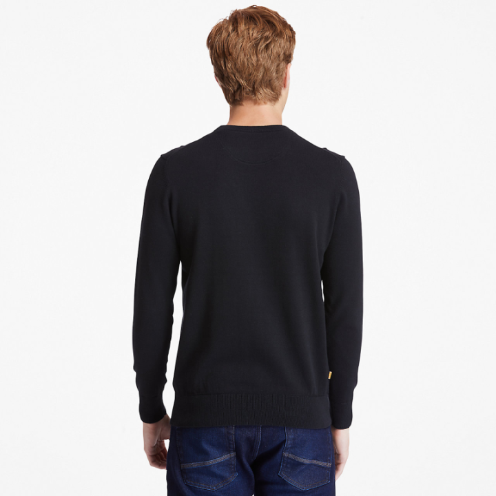 Pull coton bio col rond williams river Timberland
