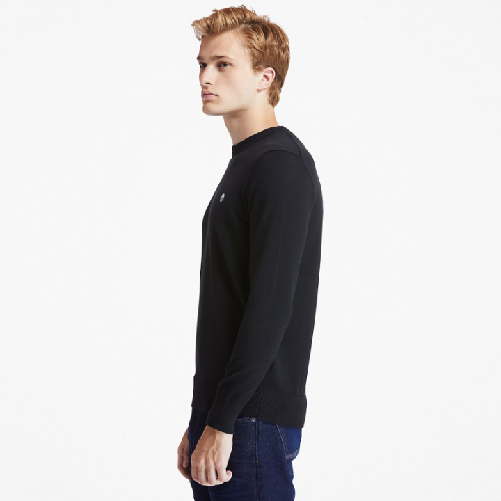 Pull coton bio col rond williams river Timberland