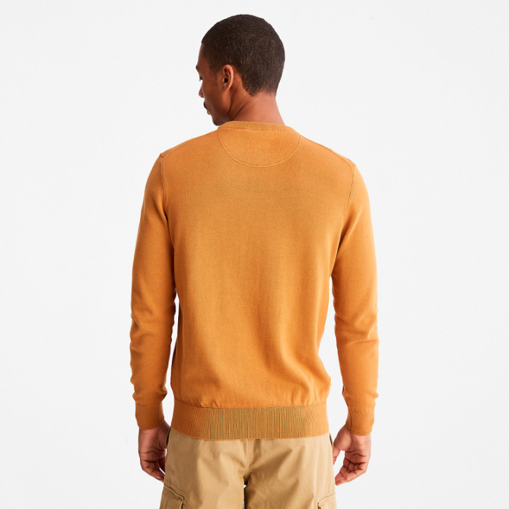Pull coton bio col rond williams river Timberland