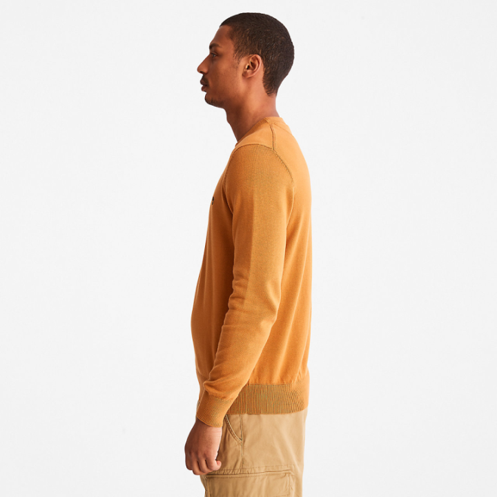 Pull coton bio col rond williams river Timberland