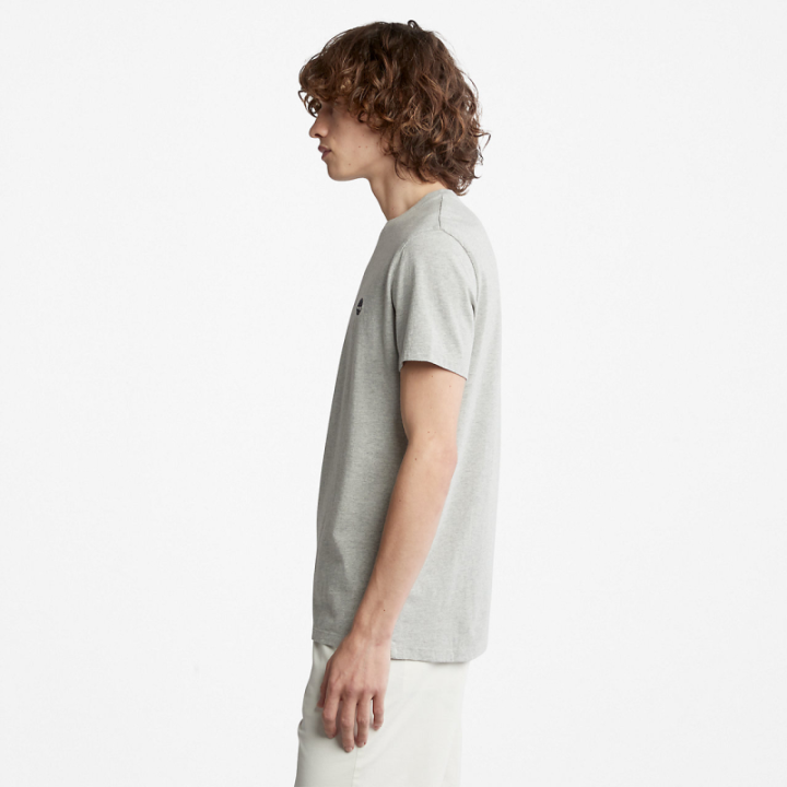 T-shirt coton avec petit logo poitrine Timberland