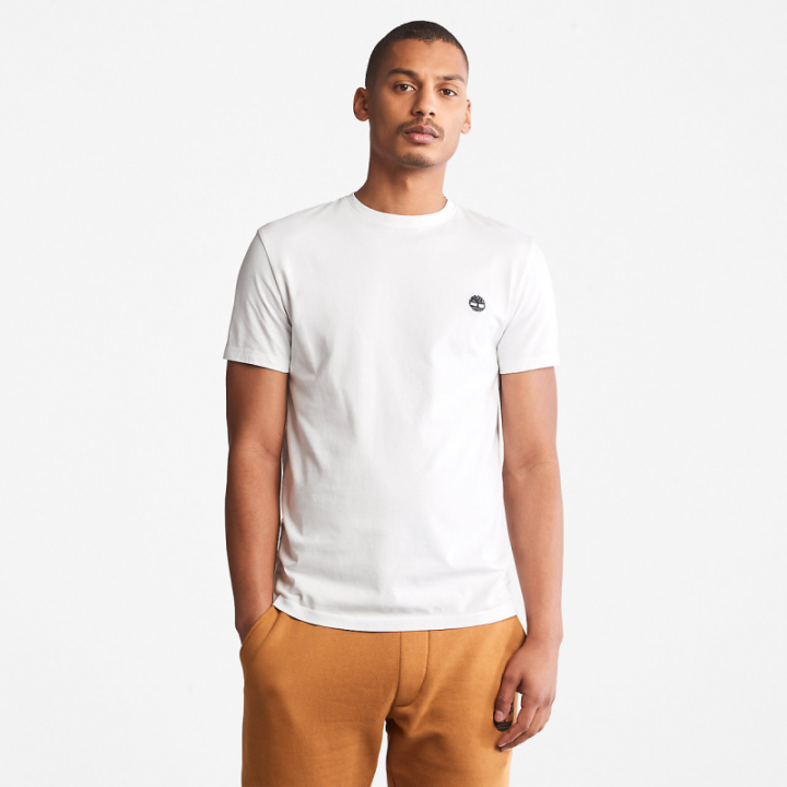 T-shirt coton avec petit logo poitrine Timberland