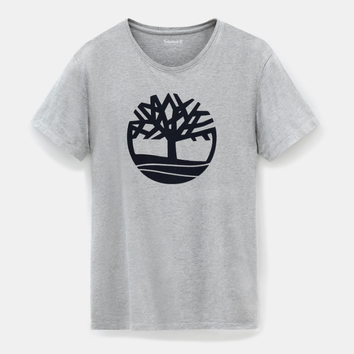 T-shirt logo Timberland poitrine coton biologique