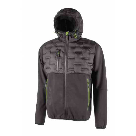 Veste Hybride Respirante et Coupe-Vent pour Homme