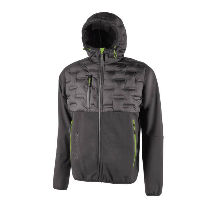 Veste Hybride Respirante et Coupe-Vent pour Homme