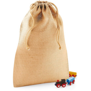 Sac à cordelette en jute