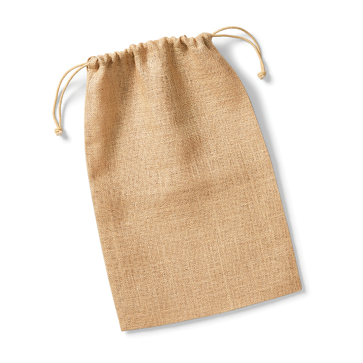 Sac à cordelette en jute