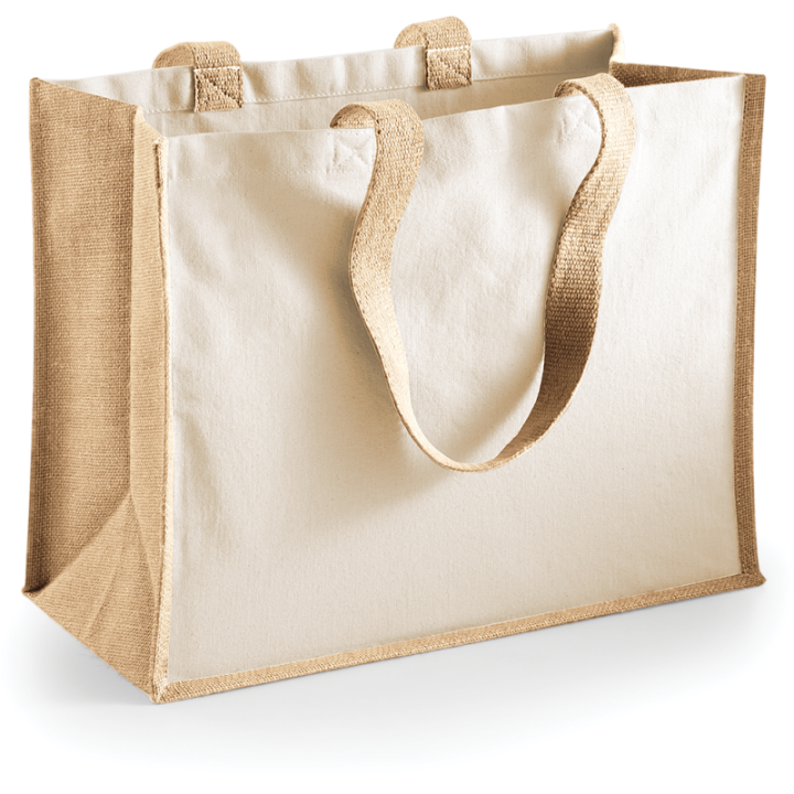 Sac cabas classique en jute WESTFORD MILL