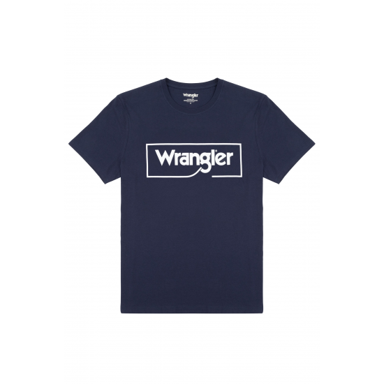 T-shirt logo Wrangler