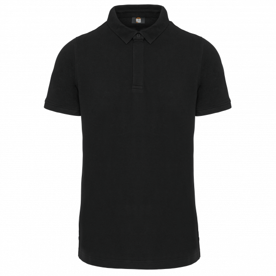 Polo boutons pression manches courtes homme
