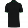 Polo daytoday contrasté manches courtes homme