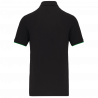 Polo daytoday contrasté manches courtes homme
