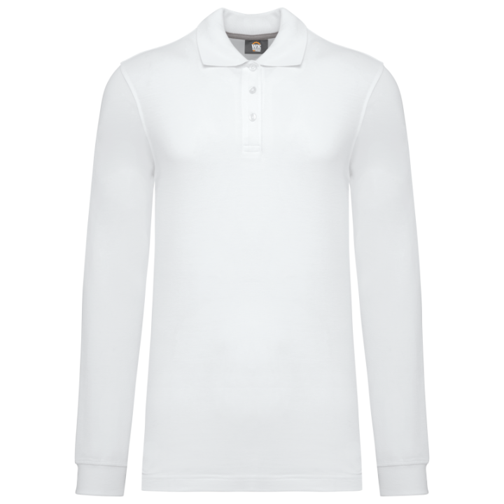 Polo manches longues homme agréable et souple