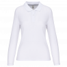 Polo manches longues femme