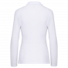 Polo manches longues femme