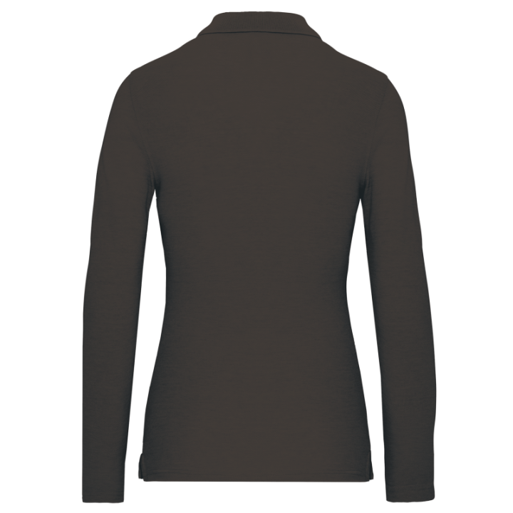 Polo manches longues femme
