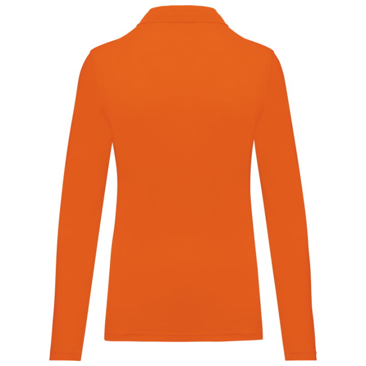 Polo manches longues femme