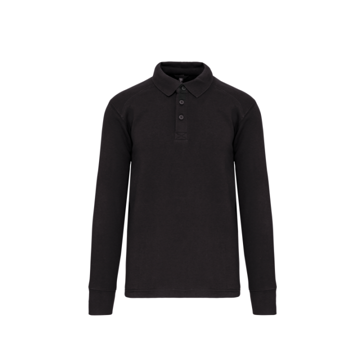 Sweat-shirt col polo homme