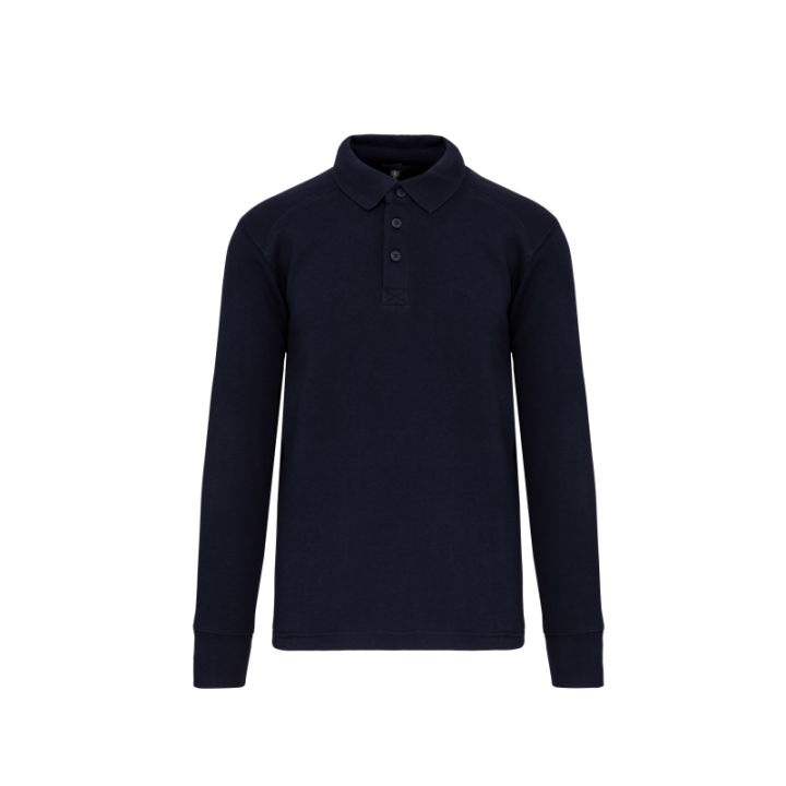 Sweat-shirt col polo homme