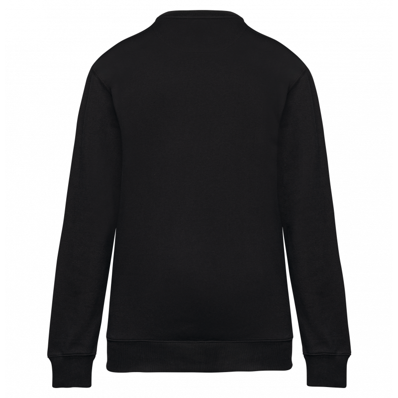 Sweat-shirt zip poche contrasté unisexe Sweat-shirt zip poche contrasté unisexe