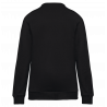 Sweat-shirt zip poche contrasté unisexe