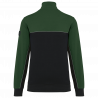 Sweat-shirt écoresponsable col zippé unisexe