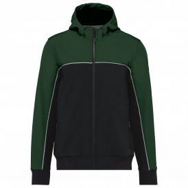 Veste softshell 3 couches bicolore unisexe (2)