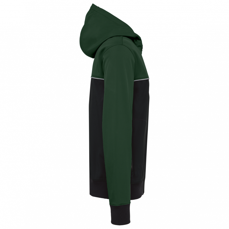 Veste softshell 3 couches bicolore unisexe Veste softshell 3 couches bicolore unisexe