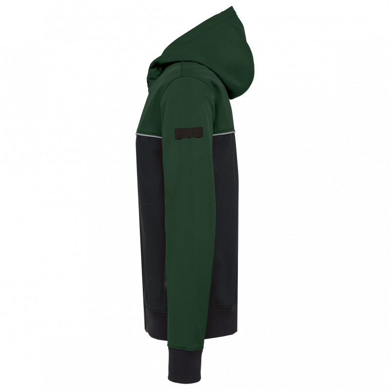 Veste softshell 3 couches bicolore unisexe Veste softshell 3 couches bicolore unisexe