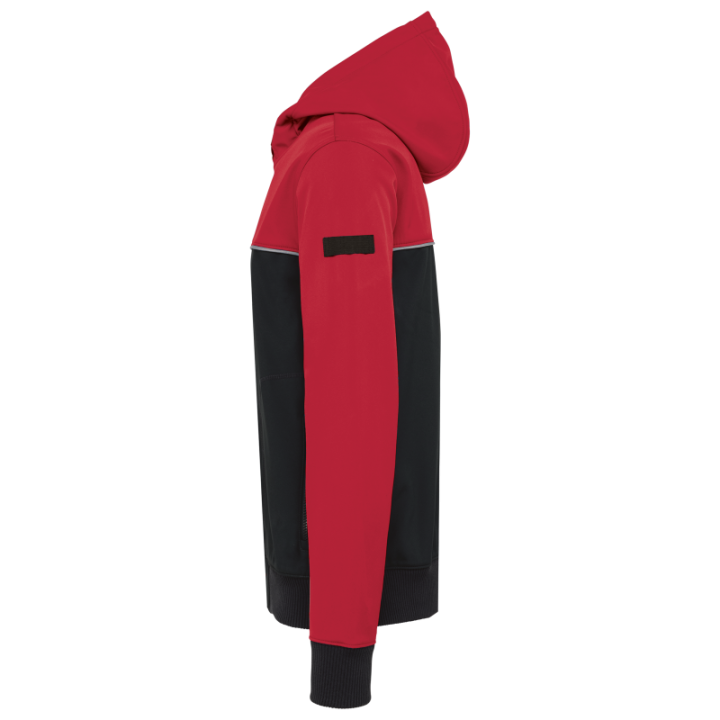 Veste softshell 3 couches bicolore unisexe